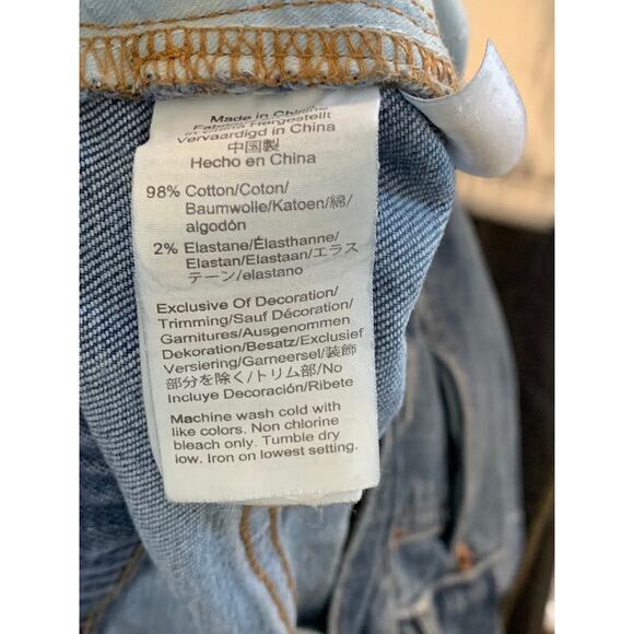 MADEWELL Women's Blue Five-Pocket The Perfect Vintage High-Rise Crop Jean SZ 27 - Picture 9 of 10